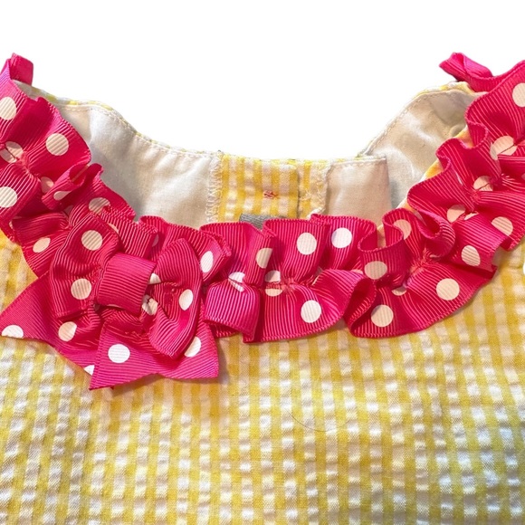 🎉HOST PICK🎉 Emily Rose Seersucker Dress with Embroidered Butterflies - Picture 5 of 7